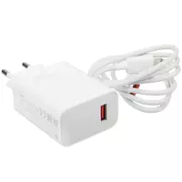 Зарядное Xiaomi 33W Charging Combo с кабелем USB-C White